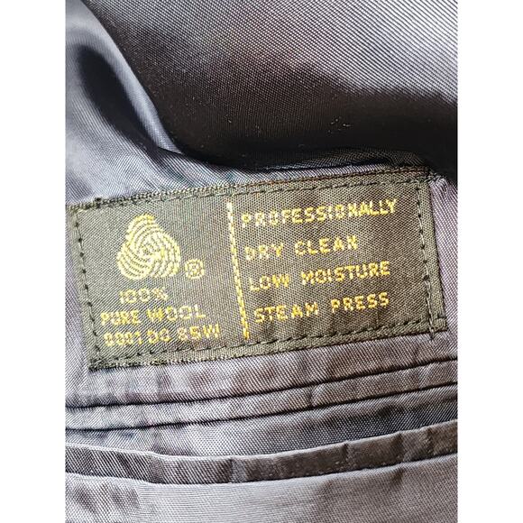 Staten Williams Sport Coat Boardroom Mens 46L Wool Blazer Classic Fit Two Button - Picture 5 of 10